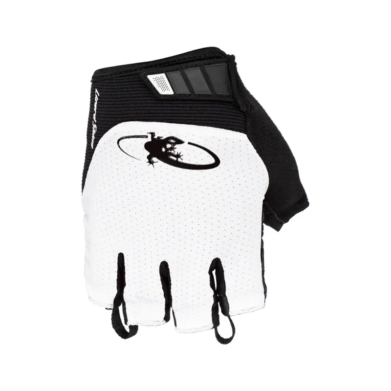 Lizard Skins Aramus Cadence Cycling Mitts - Diamond White-1